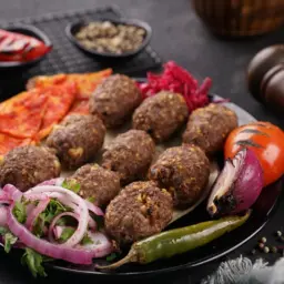 كبة مشوية بالسيخ، 4 أسياخ